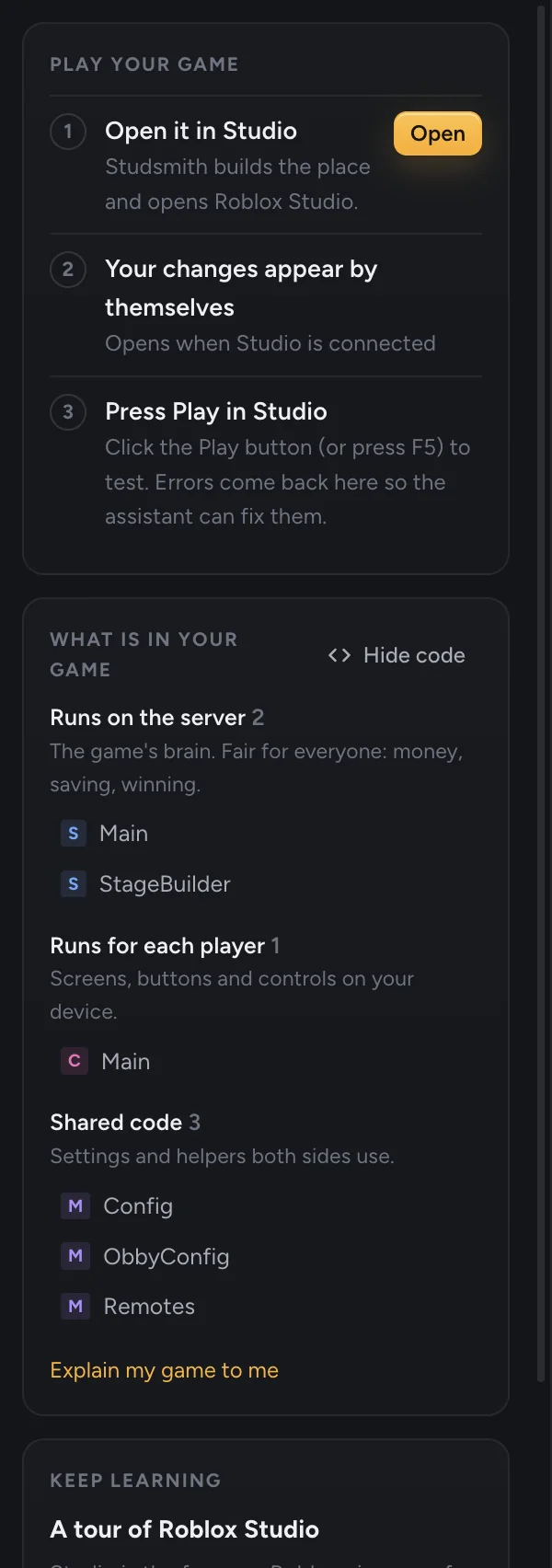 The beginner guide explaining the game in simple words